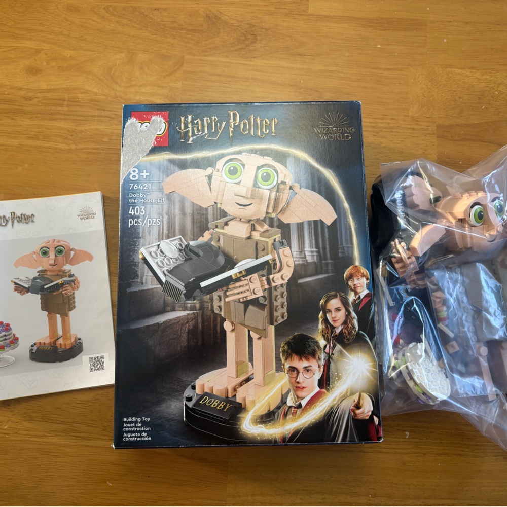 Dobby Lego 76421

Harry Potter Lego